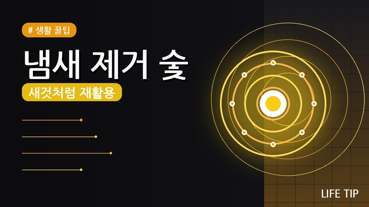 냄새 제거 숯 재활용 방법 총정리 (2026) — 돈 안 들이고 새것처럼