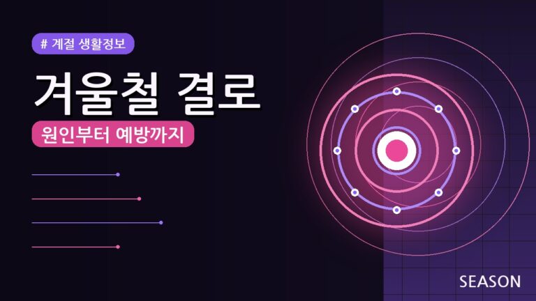 겨울철 결로 현상 해결 방법 — 원인부터 예방까지 총정리 (2026)